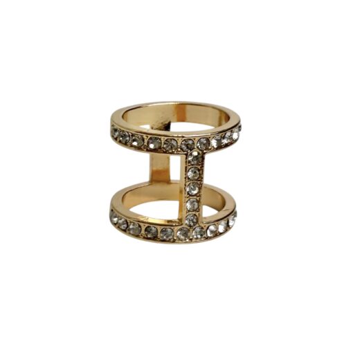 Skjerf ring m. stener