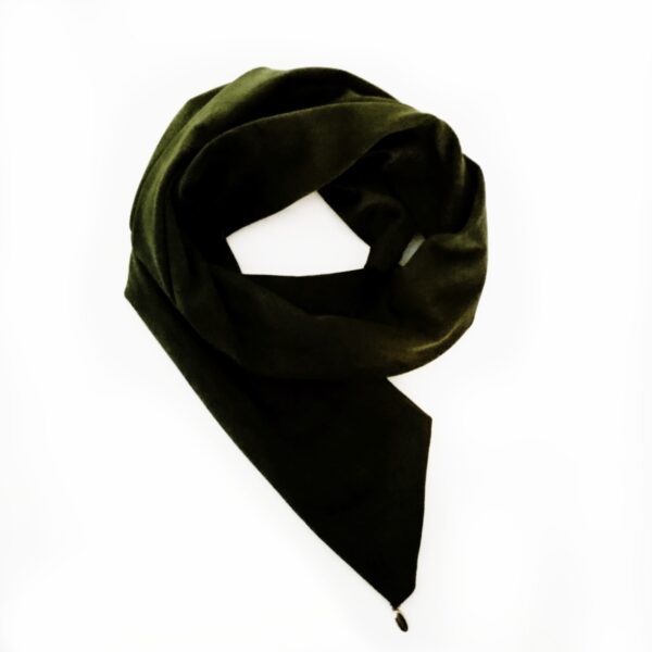 Hårbånd wire suede – oliven
