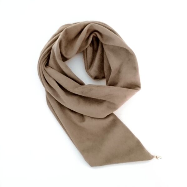 Hårbånd wire suede – beige