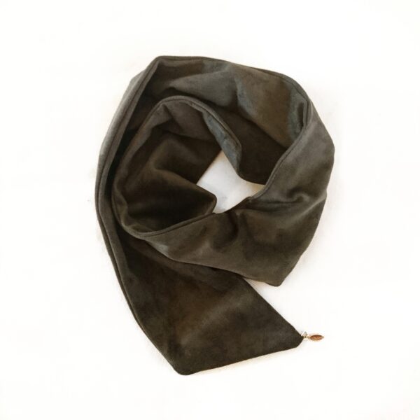 Hårbånd wire suede – mudd