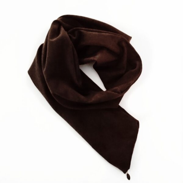 Hårbånd wire suede – espresso brun