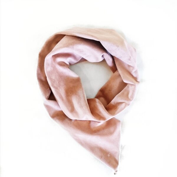 Hårbånd wire suede – lys rosa