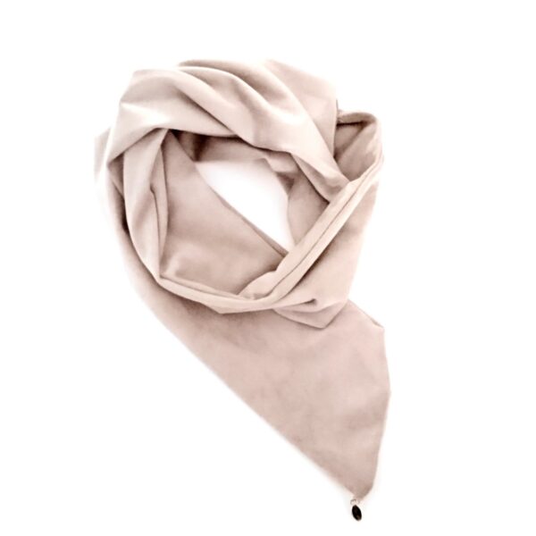 Hårbånd wire suede – sand
