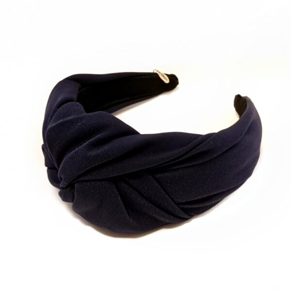 Hårbøyle stor knute – navy