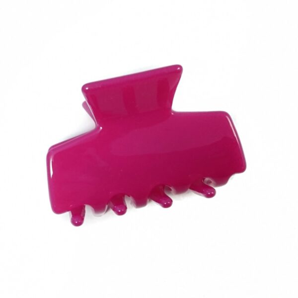 Hårklype basic collection medium – mørk cerise