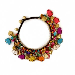 Fotlenke med charms