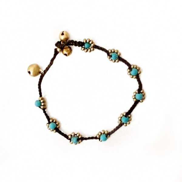 Armbånd bohem – turkis
