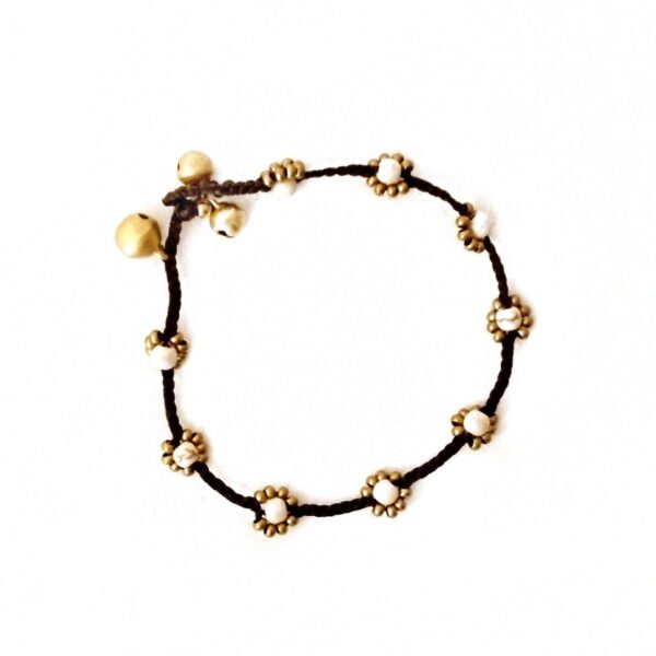 Armbånd bohem – hvit