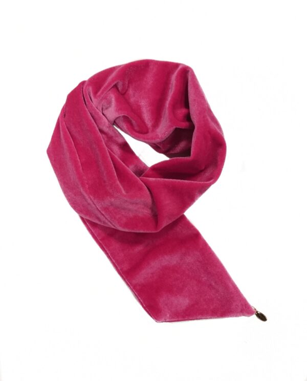 Hårbånd velur wire – hot pink