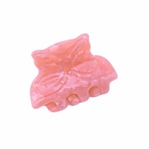 Hårklype sløyfe liten rosa