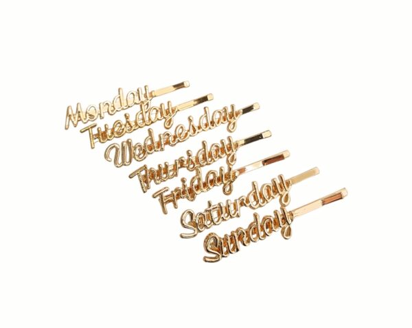 Hårpin/spenne weekdays – weekdays