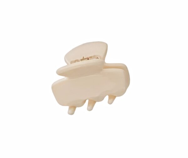 Hårklype basic collection liten – creme