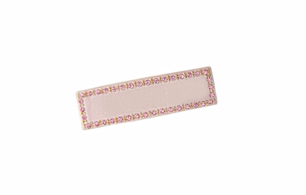 Hårspenne exclusive basic stener liten – rosa