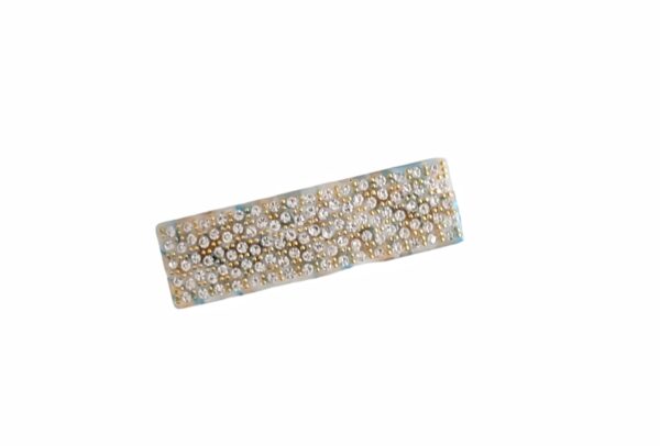 Hårspenne exclusive basic stener på hele liten – creme/turkis/beige tortoise