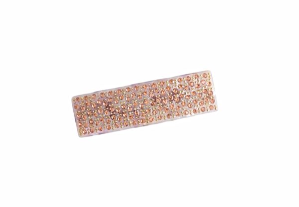 Hårspenne exclusive basic stener på hele liten – rosa/creme tortoise