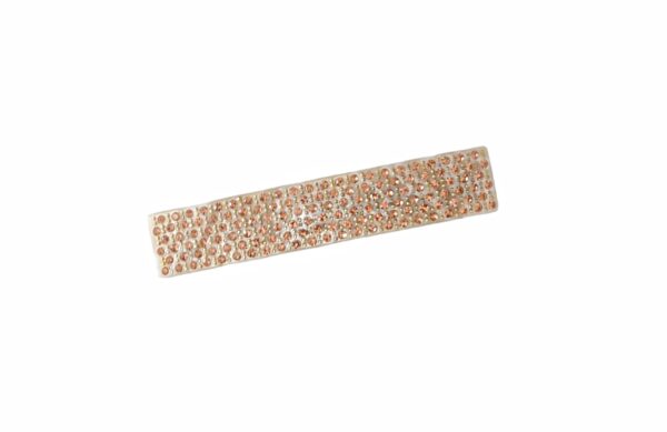 Hårspenne exclusive basic stener på hele – champagne/creme tortoise