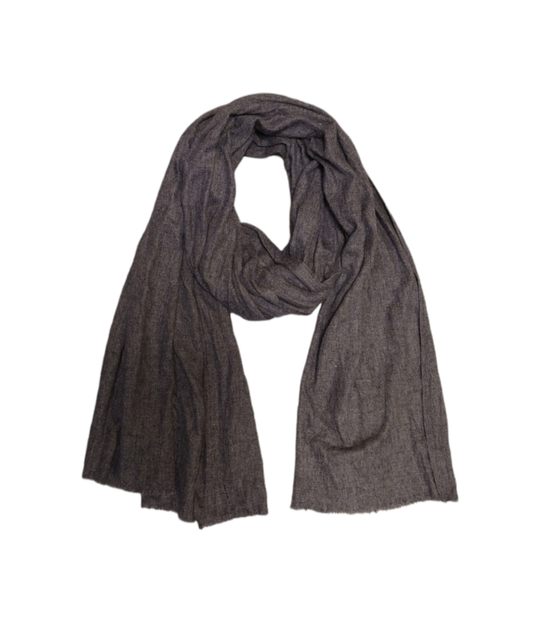 Skjerf 100% cashmere – koksgrå