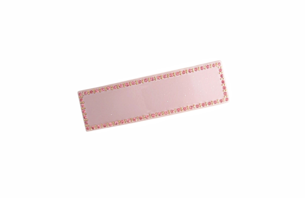 Hårspenne exclusive basic stener stor – rosa