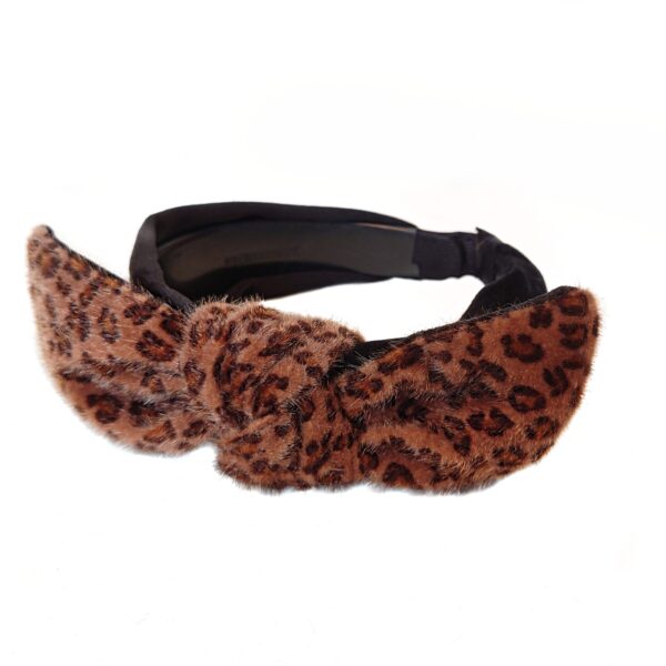 Hårbøyle sløyfe leopard – leopard