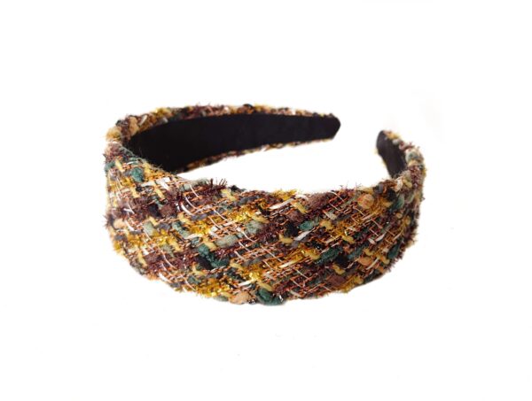 Hårbøyle bouclè flat SALG – multicolour