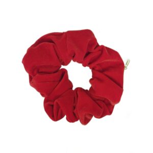 Hårstrikk scrunchies luxusvelur