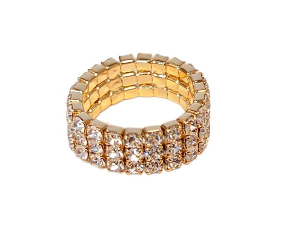 Ring 3 rader – gull/klar