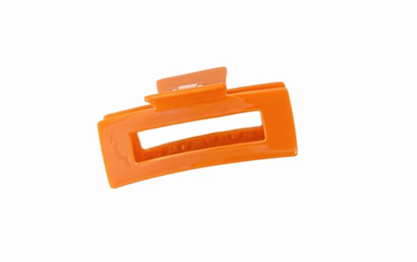 Hårklype firkant ekstra stor – Orange