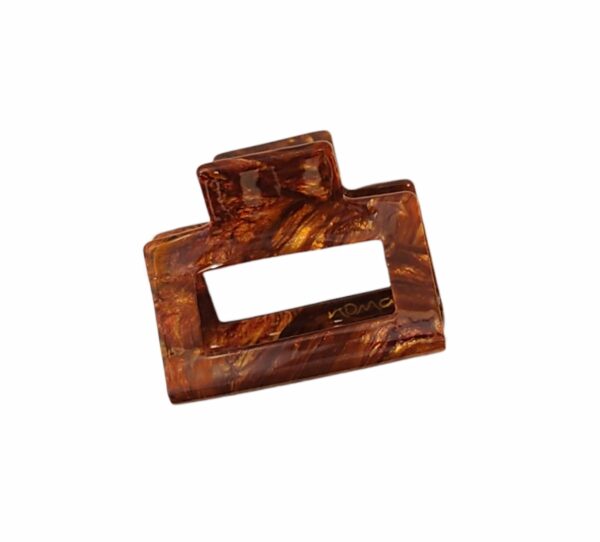 Hårklype firkant medium – Bronze turtle