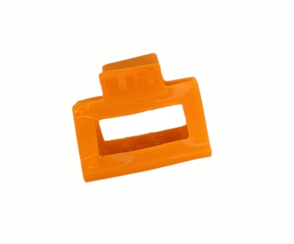 Hårklype firkant medium – Orange