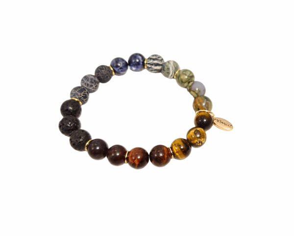 Rock Beads armbånd herre – Mixed rock
