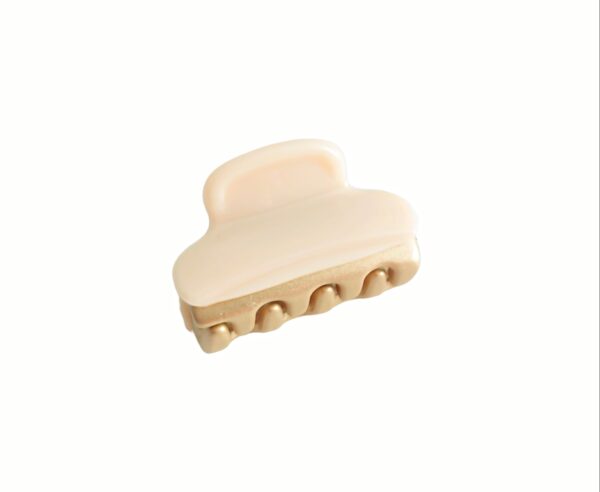 Hårklype KAIA – mini – Lys beige