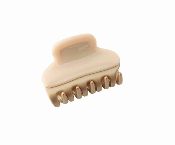 Hårklype KAIA – liten – Lys beige