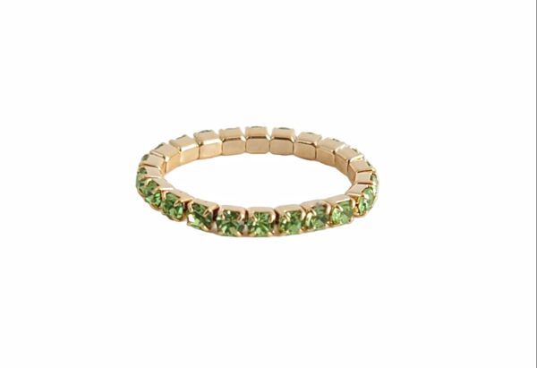 Ring 1 rad – gull/lys grønn