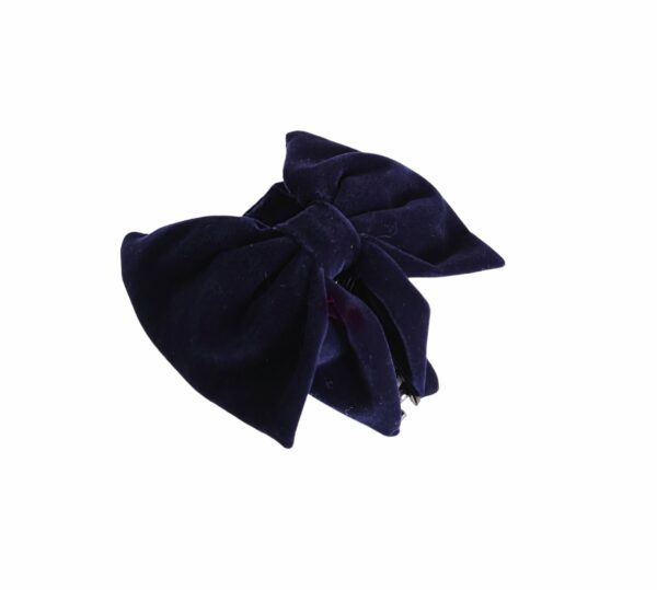 SALG. Paris hårklype luxus fløyel – Navy