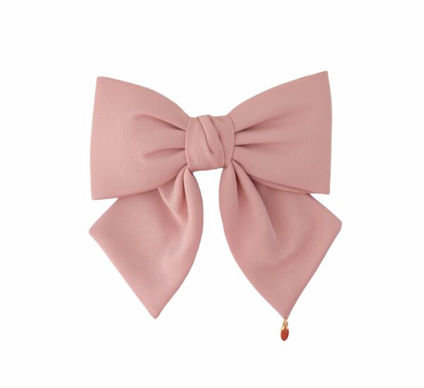 Hårspenne sløyfe Isabella – Dusty pink