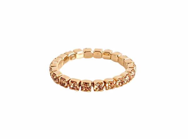 Ring 1 rad – gull/champagne