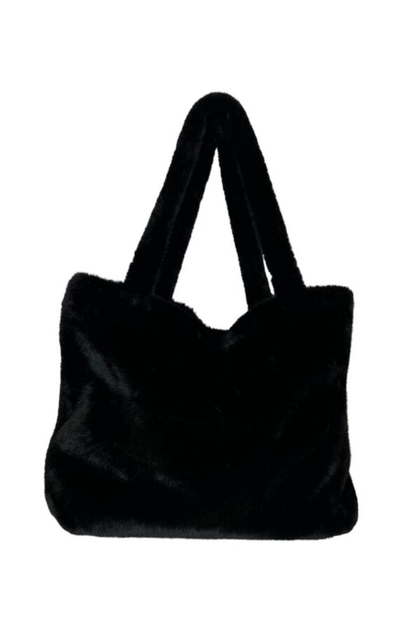 Astrid fuskepels veske/weekend bag – Sort