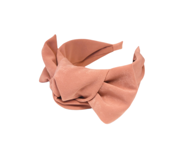 Hårbøyle stor sløyfe exclusive – Dusty pink