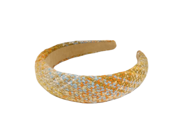 Hårbøyle boucle polstret – Multicolour
