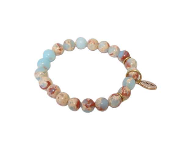 Rock Beads armbånd – Shoushan snakeskin rock