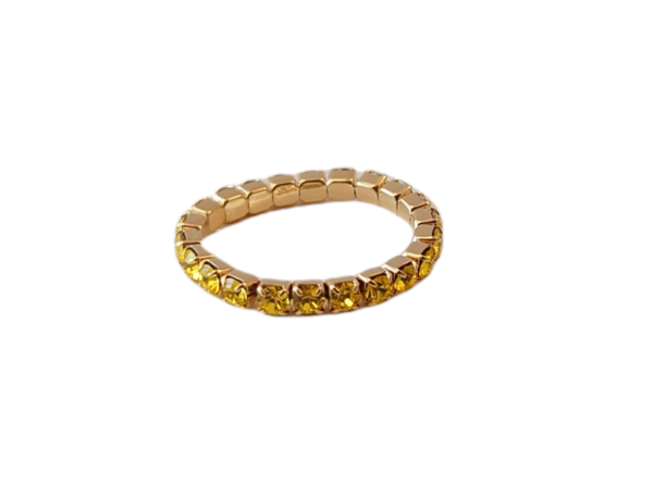 Ring 1 rad – gull/gul