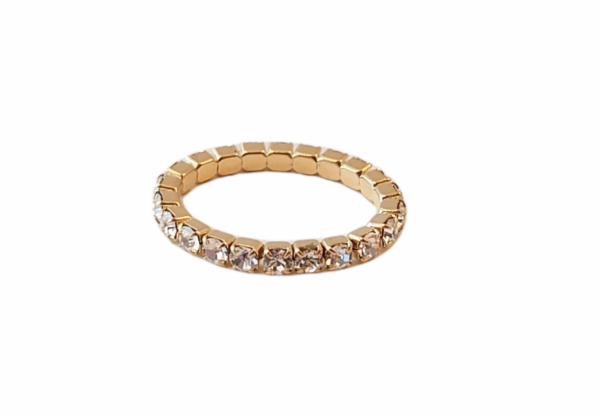Ring 1 rad – gull/klar