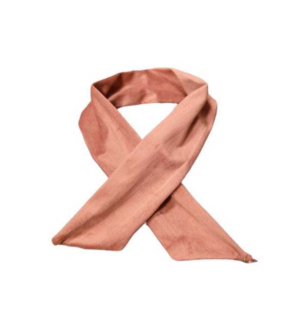 Hårbånd wire velur liten – Dusty pink