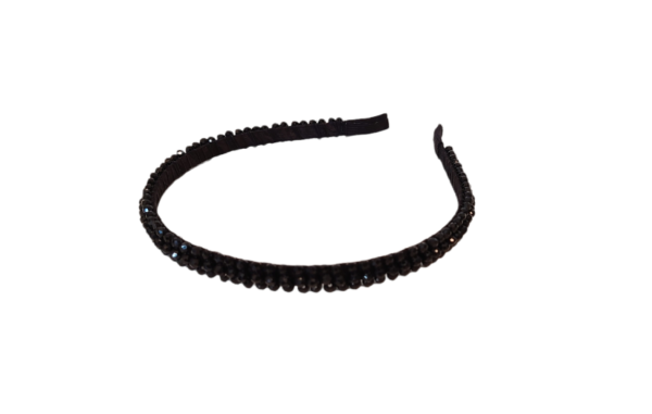 Hårbøyle pearl medium – Sort