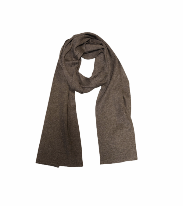 Skjerf unisex basic – Mørk grå