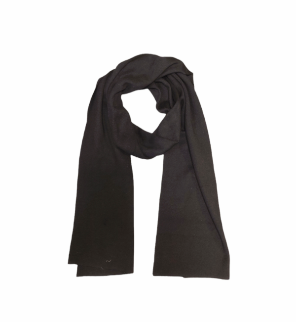 Skjerf unisex basic – Sort