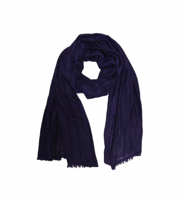 Skjerf 100% cashmere – navy