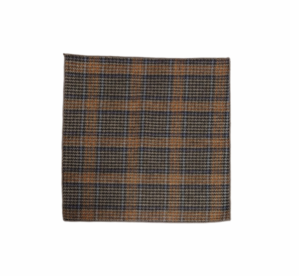 Herretørkle/handkerchief – Grå/sort/blå/orange