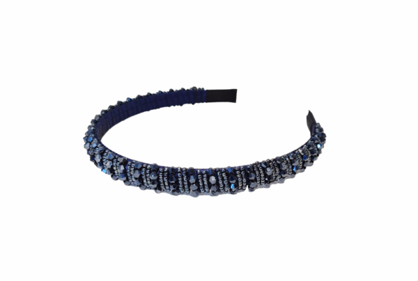 Hårbøyle pearl stor – Navy