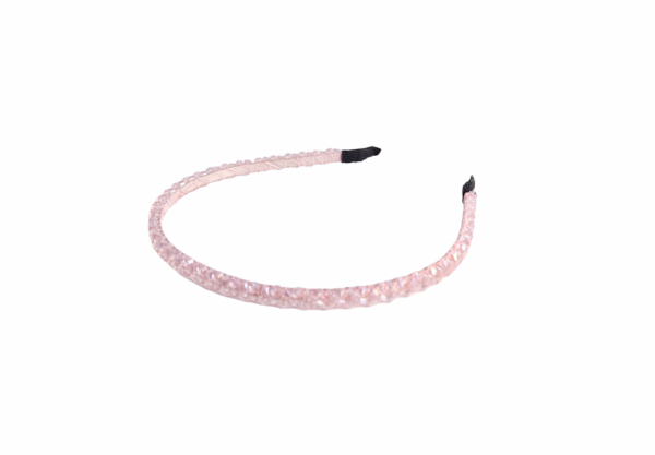 Hårbøyle pearl – Lys rosa